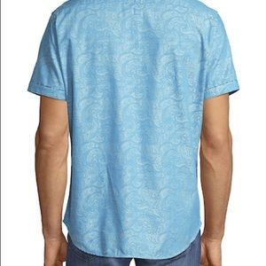 Robert Graham Blue Paisley Button Up